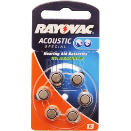 Piles auditives RAYOVAC 13