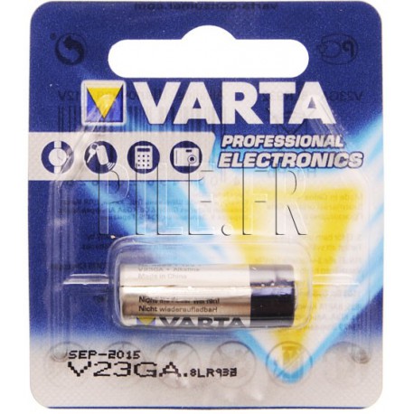 VARTA Piles V23GA alcalines, lot de 2, Alkaline Special, 12V, pour  télécommandes, systèmes d'alarme, ouvre-portes de garage, caméras,  compactes, longue durée de vie et hautes performances : : High-Tech