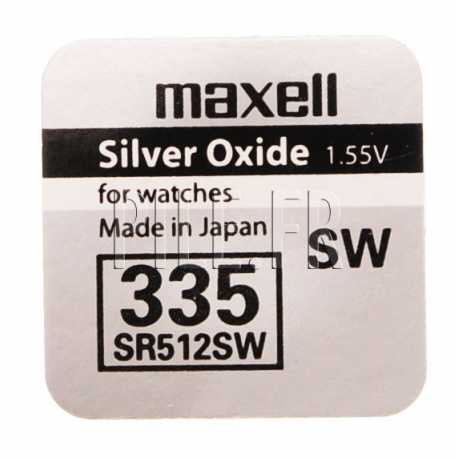 Pile 335 / SR512SW Maxell 