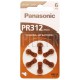 Piles auditives PR312 Panasonic