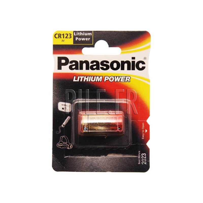 Pile CR123 Panasonic