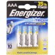 Piles LR03 AAA Energizer Eco Advanced