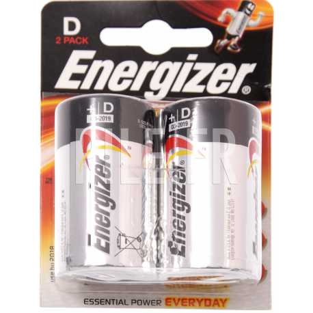 Piles LR20 D Energizer Alcaline Power