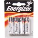 Piles LR6 AA AM3 Energizer Alcaline Power