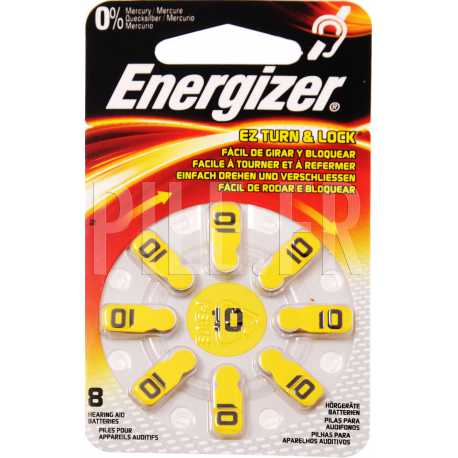 Piles auditives 10 Energizer