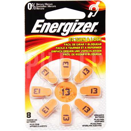 Piles auditives 13 Energizer