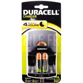 Chargeur pile 4 heures + 2xLR6 Duracell