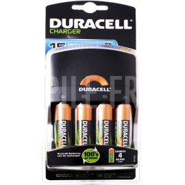 Chargeur pile 5 minutes + 4xLR6 Duracell