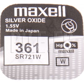 Pile 361 SR721W Maxell