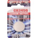 Pile CR2450 MAXELL 3V