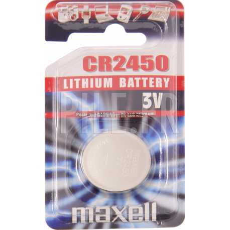 Pile CR2450 MAXELL 3V