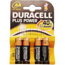 Piles LR6 AA AM3 DURACELL Plus Power