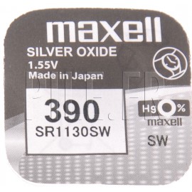 Pile 390 SR1130SW Maxell