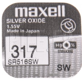 Pile 317 SR516SW Maxell