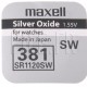 Pile 381 SR1120SW Maxell