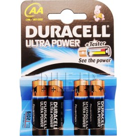 Piles LR6 AA DURACELL Ultra Power