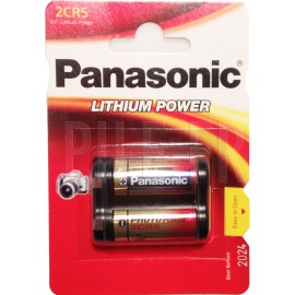 Pile 2CR5 lithium 6 volts Panasonic