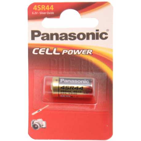 Pile 4LR44 / 4SR44 Panasonic 6.2 Volts