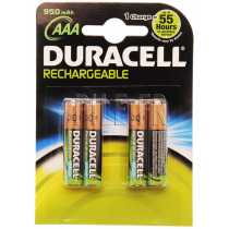 Piles LR03 DURACELL rechargeables AAA 800 mAh