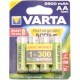 Piles LR6 AA Varta rechargeables 2600 mAh