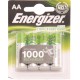 Piles LR6 AA Energizer rechargeables 1300mAh