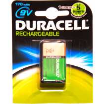 Pile 9V (6LR61) rechargeable Duracell