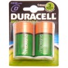 Piles LR20 D rechargeables 2200mAh Duracell