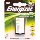 Pile 9V / 6LR61 rechargeable Energizer