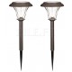 2 lampes solaires 15 lumens GL001BP2DU Duracell