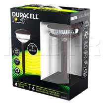 Pack lampes solaires 5 lumens Duracell GL003RP4DU