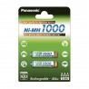 Piles LR03 AAA rechargeables Panasonic 1000mAh