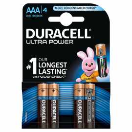 Piles LR03 AAA DURACELL Ultra Power
