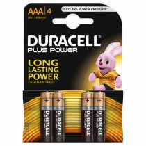 Piles LR03 AAA DURACELL Plus Power 