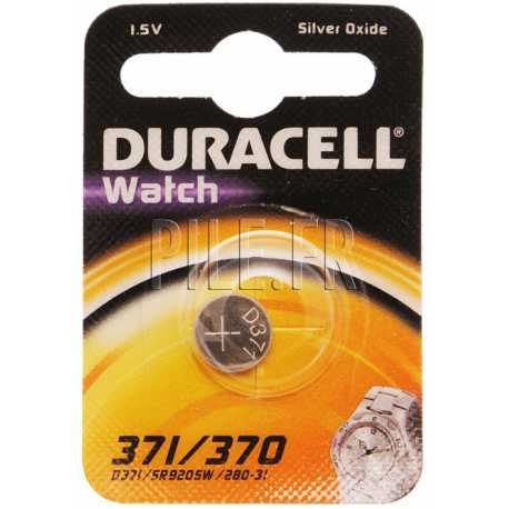 Pile D 371 / 370 SR69 Duracell