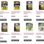 piles rechargeables