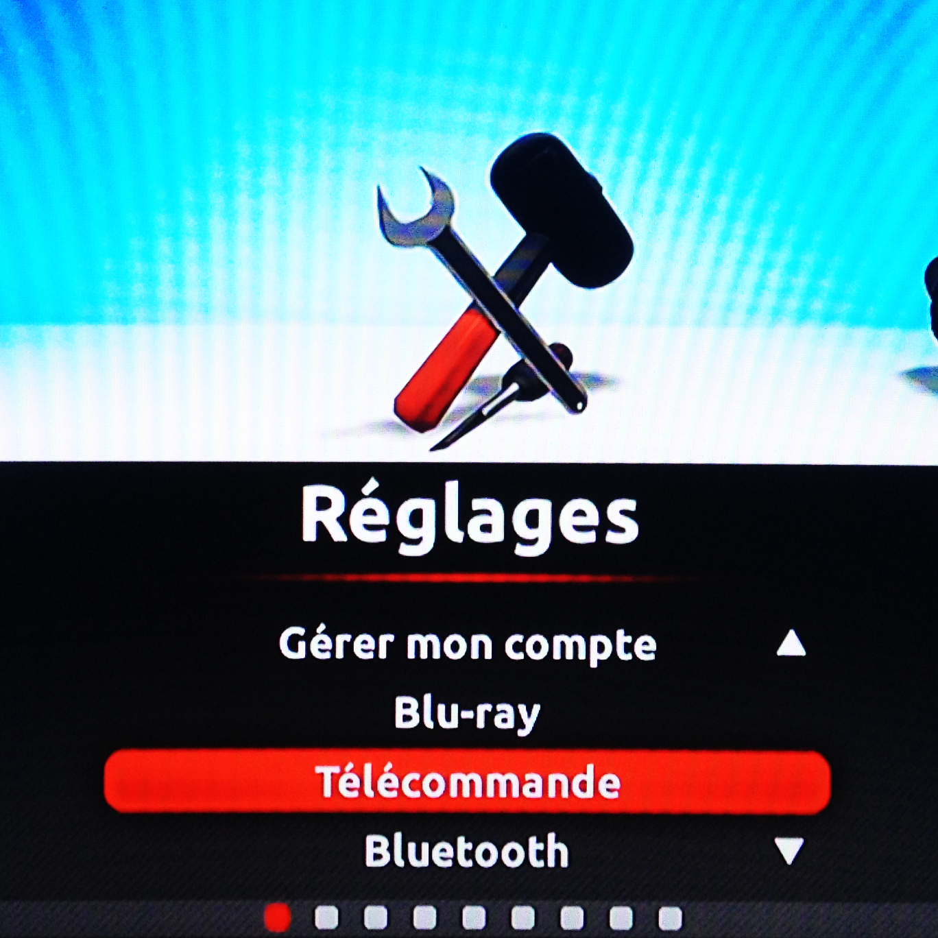 Piles pour la télécommande freebox